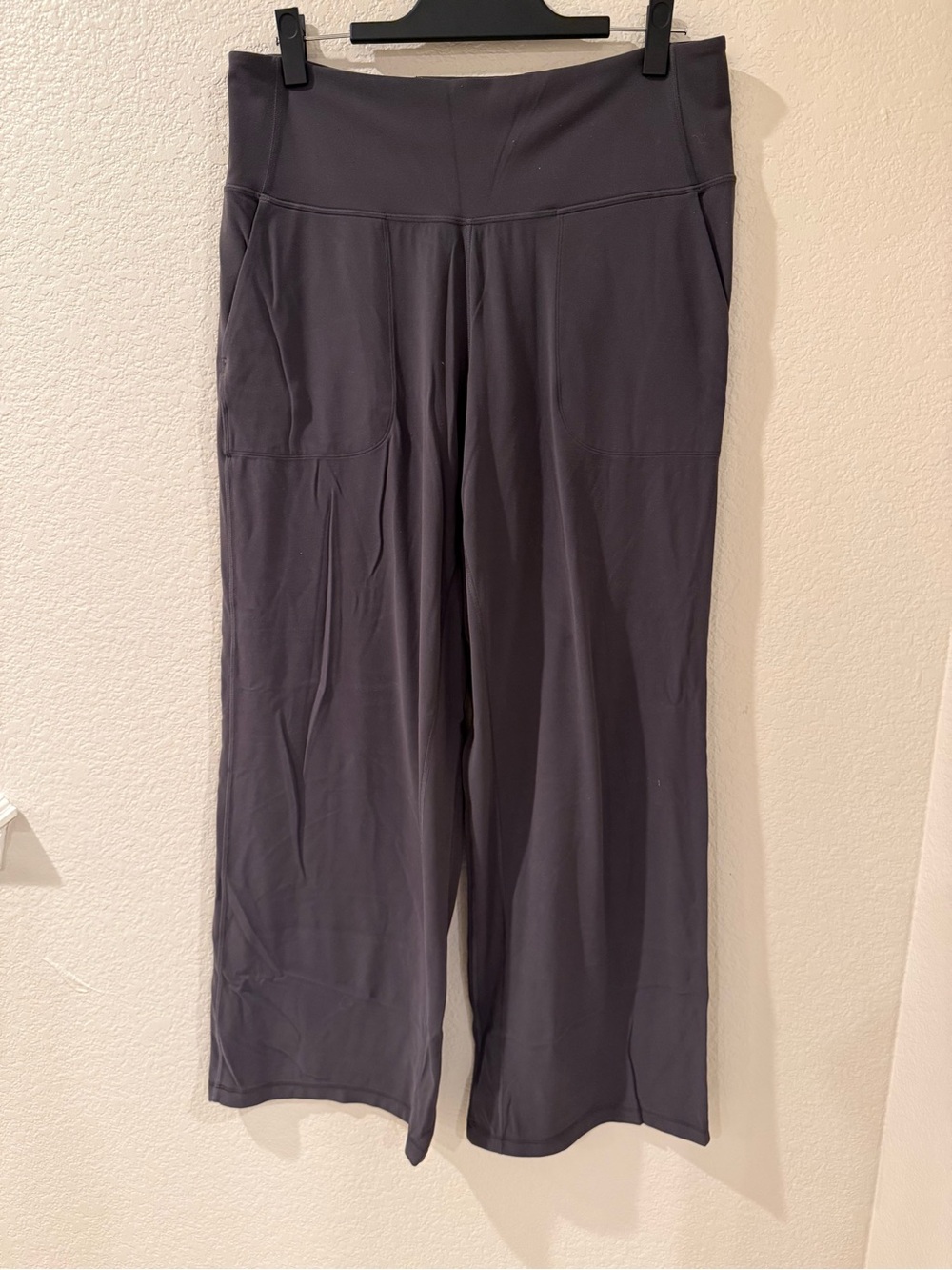 lululemon athletica Align Wide-Leg Yoga Pants in Charcoal Gray
